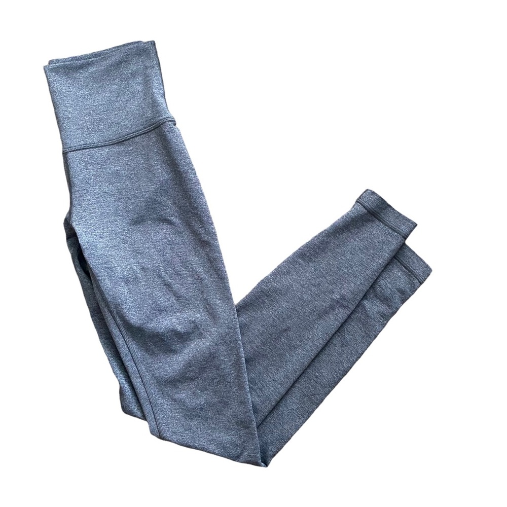 Lululemon Wunder Under Pant Leggings/Heathered Gray/Size 4
